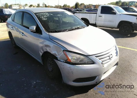 2015 Nissan Sentra Sv z USA, uszkodzony, nr VIN 3N1AB7AP1FY319637
